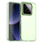 For Xiaomi 15 Candy PC Hybrid TPU Shockproof Phone Case(Green)