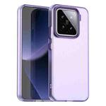 For Xiaomi 15 Candy PC Hybrid TPU Shockproof Phone Case(Purple)