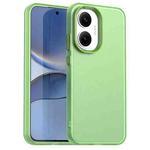 For Xiaomi Poco F7 Candy PC Hybrid TPU Shockproof Phone Case(Green)