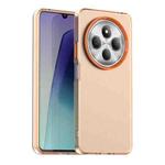 For Redmi 14R Candy PC Hybrid TPU Shockproof Phone Case(Orange)