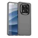 For Redmi Note 14 Pro+ 5G Candy PC Hybrid TPU Shockproof Phone Case(Black)