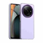 For Redmi A3x Candy PC Hybrid TPU Shockproof Phone Case(Purple)