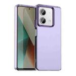 For Redmi Note 13 5G Candy PC Hybrid TPU Shockproof Phone Case(Purple)