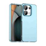 For Redmi Note 13 4G Candy PC Hybrid TPU Shockproof Phone Case(Blue)