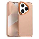 For Huawei Pura 80 Candy PC Hybrid TPU Shockproof Phone Case(Orange)