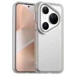 For Huawei Pura 80 Ultra Candy PC Hybrid TPU Shockproof Phone Case(White)