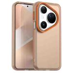 For Huawei Pura 80 Ultra Candy PC Hybrid TPU Shockproof Phone Case(Orange)