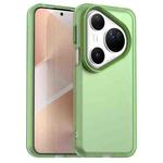 For Huawei Pura 80 Ultra Candy PC Hybrid TPU Shockproof Phone Case(Green)