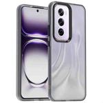 For OPPO Reno12 Pro Global Candy PC Hybrid TPU Shockproof Phone Case(Black)