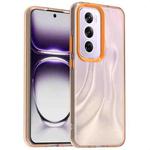For OPPO Reno12 Global Candy PC Hybrid TPU Shockproof Phone Case(Orange)