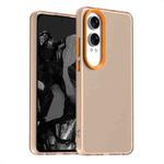 For OPPO K12x Candy PC Hybrid TPU Shockproof Phone Case(Orange)