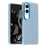 For OPPO K12x Candy PC Hybrid TPU Shockproof Phone Case(Blue)