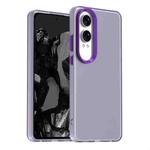 For OPPO K12x Candy PC Hybrid TPU Shockproof Phone Case(Purple)