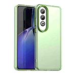 For OPPO K12 Plus Candy PC Hybrid TPU Shockproof Phone Case(Green)