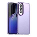 For OPPO K12 Plus Candy PC Hybrid TPU Shockproof Phone Case(Purple)