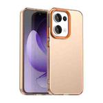 For OPPO Reno13 5G Global Candy PC Hybrid TPU Shockproof Phone Case(Orange)