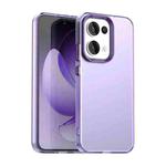 For OPPO Reno13 5G Global Candy PC Hybrid TPU Shockproof Phone Case(Purple)