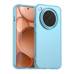 For OPPO Find X8s Candy PC Hybrid TPU Shockproof Phone Case(Blue)