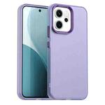 For OPPO Reno14 5G Global Candy PC Hybrid TPU Shockproof Phone Case(Purple)