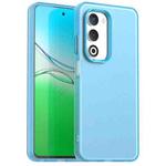 For OPPO A5 5G Global Candy PC Hybrid TPU Shockproof Phone Case(Blue)