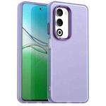 For OPPO A5 5G Global Candy PC Hybrid TPU Shockproof Phone Case(Purple)