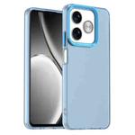 For Realme C61 Candy PC Hybrid TPU Shockproof Phone Case(Blue)