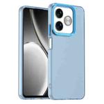 For Realme Narzo N63 Candy PC Hybrid TPU Shockproof Phone Case(Blue)