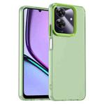 For Realme Note 60 Candy PC Hybrid TPU Shockproof Phone Case(Green)