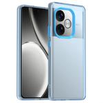 For Realme GT Neo6 Candy PC Hybrid TPU Shockproof Phone Case(Blue)