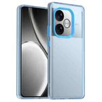 For Realme GT 6 Global Candy PC Hybrid TPU Shockproof Phone Case(Blue)