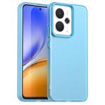 For Realme 14 5G Candy PC Hybrid TPU Shockproof Phone Case(Blue)