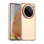 For vivo X200 Candy PC Hybrid TPU Shockproof Phone Case(Orange)