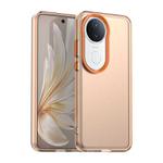 For vivo S20 5G Candy PC Hybrid TPU Shockproof Phone Case(Orange)