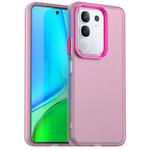 For vivo Y29 4G Candy PC Hybrid TPU Shockproof Phone Case(Red)