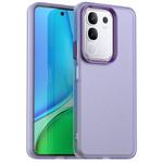 For vivo Y29 4G Candy PC Hybrid TPU Shockproof Phone Case(Purple)