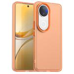 For vivo V50 Candy PC Hybrid TPU Shockproof Phone Case(Orange)
