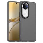 For vivo V50 Candy PC Hybrid TPU Shockproof Phone Case(Black)