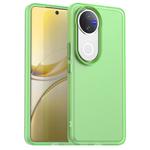 For vivo V50 Candy PC Hybrid TPU Shockproof Phone Case(Green)