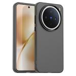 For vivo X200s Candy PC Hybrid TPU Shockproof Phone Case(Black)