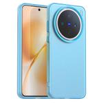 For vivo X200s Candy PC Hybrid TPU Shockproof Phone Case(Blue)