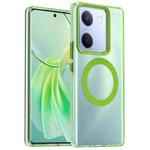 For vivo Y200 Pro Candy Magsafe PC Hybrid TPU Phone Case(Green)