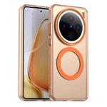 For vivo X200 Candy Magsafe PC Hybrid TPU Phone Case(Orange)