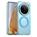 For vivo X200 Candy Magsafe PC Hybrid TPU Phone Case(Blue)