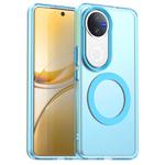 For vivo V50 Candy Magsafe PC Hybrid TPU Phone Case(Blue)