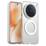For vivo X200s Candy Magsafe PC Hybrid TPU Phone Case(White)