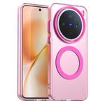 For vivo X200s Candy Magsafe PC Hybrid TPU Phone Case(Red)