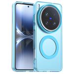 For vivo X200 Ultra Candy Magsafe PC Hybrid TPU Phone Case(Blue)