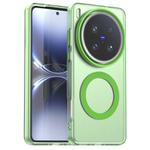 For vivo X200 Ultra Candy Magsafe PC Hybrid TPU Phone Case(Green)