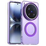 For vivo X200 Ultra Candy Magsafe PC Hybrid TPU Phone Case(Purple)