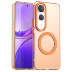 For vivo V50 Lite 5G Candy Magsafe PC Hybrid TPU Phone Case(Orange)